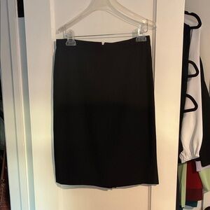 Anne Klein Elegant Black Pencil Skirt
